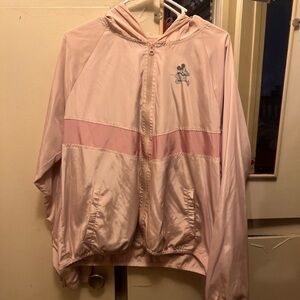Disney pink Mickey Mouse Windbreaker ( XL )